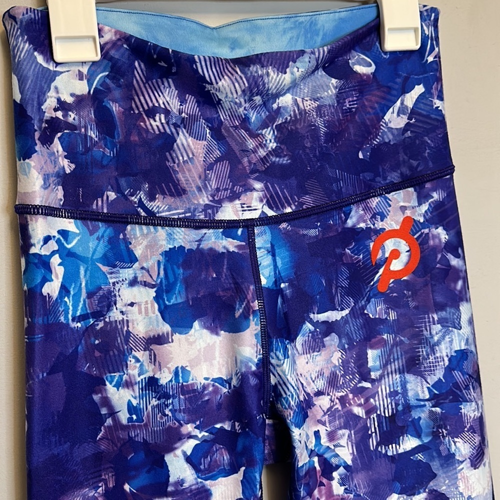 Peloton Blue Moves High Waist Legging Size Medium - Picture 2 of 8